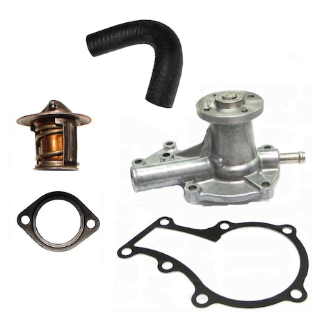 Aic Replacement Parts New Water Pump with Return Hose & Thermostat Fits Kubota Z482 KT-CSU80-0002
